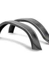 Anderson Composites Everglades Style Carbon Fiber Rear Quarter Panel Flares Ford Bronco 2DR 2022-2024                                     - AC-FLR22FDBREG2D-R - Image 2