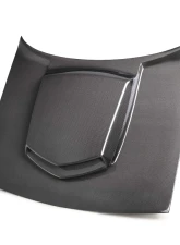 Anderson Composites Type-HM Carbon Fiber Hood for Dodge Challenger 2015-2023                                     - AC-HD15DGCH-HM - Image 11