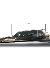 Anderson Composites Type-HM Carbon Fiber Hood for Dodge Challenger 2015-2023                                     - AC-HD15DGCH-HM - Image 2