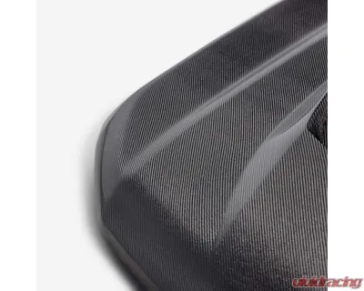 Anderson Composites Type AZ Carbon Fiber Hood for 2020-2024 Chevrolet Silverado 1500 - AC-HD20CHSV-AZ