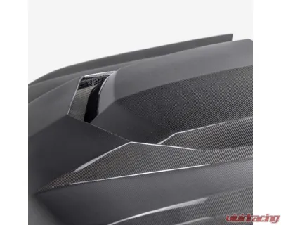 Anderson Composites Type AZ Carbon Fiber Hood for 2020-2024 Chevrolet Silverado 1500 - AC-HD20CHSV-AZ
