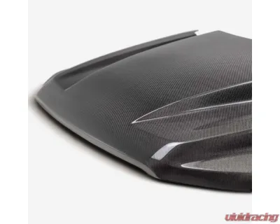 Anderson Composites Carbon Fiber Type-CJ Hood Ford F-150 2021-2024 - AC-HD21FDF150-CJ