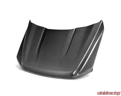Anderson Composites Carbon Fiber Type-OE Hood Ford F-150 2021-2024 - AC-HD21FDF150-OE