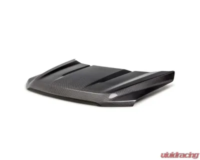 Anderson Composites Carbon Fiber Type-OE Hood Ford F-150 2021-2024 - AC-HD21FDF150-OE