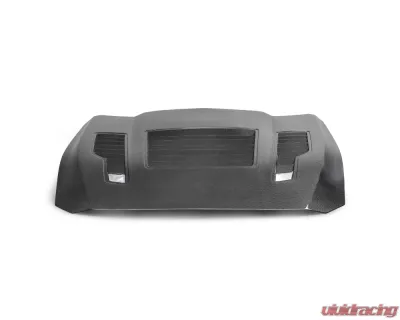 Anderson Composites Type-GT4 Double-Sided Carbon Fiber Hood for 2024 Ford Mustang - AC-HD24FDMU-GT4-DS