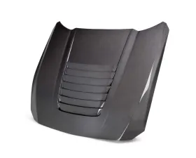 Anderson Composites Type-GT5 Double-Sided Carbon Fiber Hood for 2024 Ford Mustang