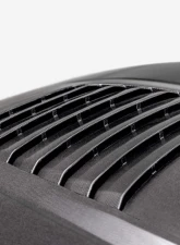 Anderson Composites Type-GT5 Double-Sided Carbon Fiber Hood for 2024 Ford Mustang                                     - AC-HD24FDMU-GT5-DS - Image 5