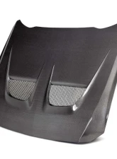 Anderson Composites Type-GTD Carbon Fiber Hood Ford Mustang 2024                                     - AC-HD24FDMU-GTD-DS - Image 7