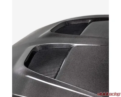 Anderson Composites Type-GTD Carbon Fiber Hood Ford Mustang 2024 - AC-HD24FDMU-GTD-DS