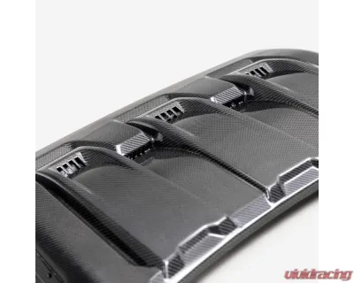 Anderson Composites Carbon Fiber Type-OE Hood Vent Ford F-150 2021-2024 - AC-HDS23FDRAR-OE