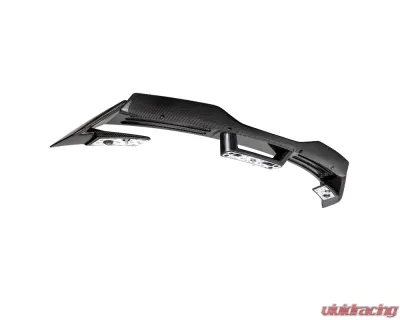 Anderson Composites Type-GTG Carbon Fiber Rear Spoiler w/ Gurney Flap for 2024 Ford Mustang - AC-RS24FDMU-GTG