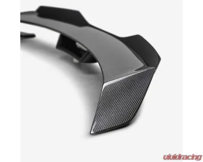 Anderson Composites Type-GTG Carbon Fiber Rear Spoiler w/ Gurney Flap for 2024 Ford Mustang - AC-RS24FDMU-GTG