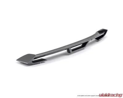 Anderson Composites Carbon Fiber Rear Spoiler Center for 2024 Ford Mustang Dark Horse - AC-RSC24FDMUDH