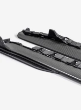 Anderson Composites Type-GT5 Carbon Fiber Side Rocker Panel Splitter Ford Mustang 2024-2025                                     - AC-SS24FDMU-GT5 - Image 5