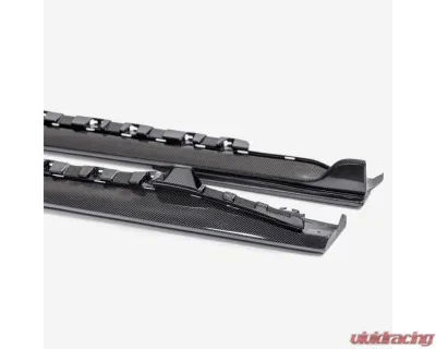 Anderson Composites Type-GT5 Carbon Fiber Side Rocker Panel Splitter Ford Mustang 2024-2025 - AC-SS24FDMU-GT5