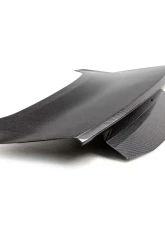 Anderson Composites Type-AO Double Sided Carbon Fiber Decklid for 2024 Ford Mustang                                     - AC-TL24FDMU-AO-DS - Image 3
