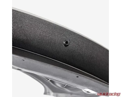 Anderson Composites Type-AO Double Sided Carbon Fiber Decklid for 2024 Ford Mustang - AC-TL24FDMU-AO-DS