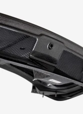 Anderson Composites Type-GTD Double Sided Carbon Fiber Decklid for 2024 Ford Mustang                                     - AC-TL24FDMU-GTD-DS - Image 4