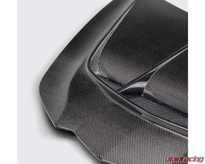 Anderson Composites Type-Z1 Double Sided Carbon Fiber Hood Chevrolet Corvette C8 2020-2024 - AC-HD20CHC8-Z1-DS