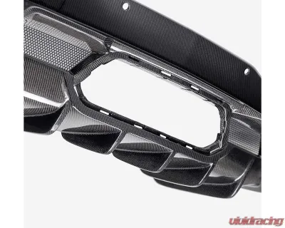 Anderson Composites Type-AZ Carbon Fiber Rear Diffuser Chevrolel Corvette C8 Z06 2023-2024 - AC-RD23CHC8Z6-AZ