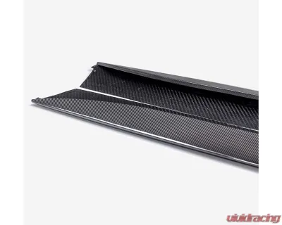 Anderson Composites Type-AZ Carbon Fiber Rocker Panel Splitter Chevrolet Corvette C8 Z06 2023-2024 - AC-SS23CHC8Z6-AZ