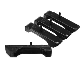 Energy Suspension 3 Row 3.6117G Black Radiator Isolator Pad Set GM Small Block