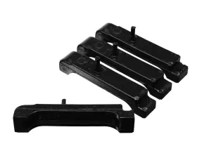 Energy Suspension 4 Row 3.6118G Black Radiator Isolator Pad Set GM Big Block