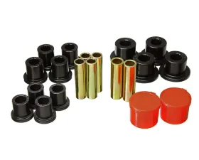 Energy Suspension Rear Black Leaf Spring Bushing Set Ford Ranger 2WD | 4WD 1998-2011