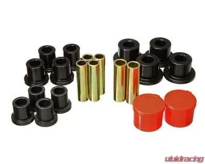 Energy Suspension Rear Black Leaf Spring Bushing Set Ford Ranger 2WD | 4WD 1998-2011 - 4.2156G