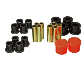 Energy Suspension Rear Black Leaf Spring Bushing Set Ford Ranger 2WD | 4WD 1998-2011