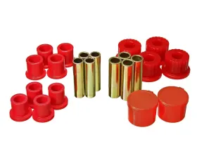 Energy Suspension Rear Red Leaf Spring Bushing Set Ford Ranger 2WD | 4WD 1998-2011