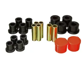 Energy Suspension Rear Black Leaf Spring Bushing Set Ford Ranger 2WD | 4WD 1998-2011