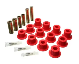 Energy Suspension Rear Red Leaf Spring Shackle Bushing Set Toyota Tundra 2007-2021