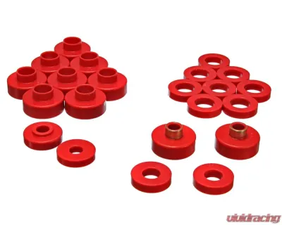 Energy Suspension Body Cab Mount Set Jeep 1976-1979 - 2.4103R