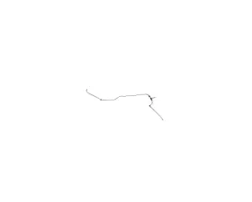 AC Delco Automatic Transmission Fluid Cooler Upper Line