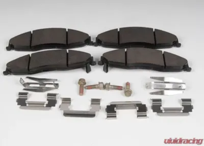AC Delco Front Disc Brake Pad Set with Clips and Bolts - 171-631