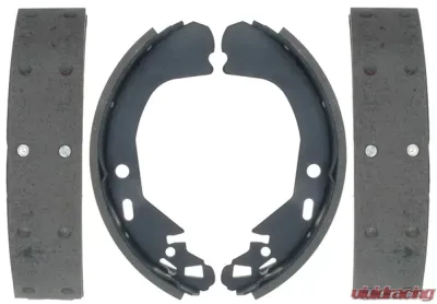 AC Delco Riveted Rear Drum Brake Shoe Set - 17636R