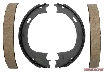 AC Delco Bonded Rear Drum In-Hat Parking Brake Shoe Set - 17752B