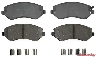 AC Delco Ceramic Front Disc Brake Pad Set - 17D856CH