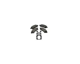 AC Delco Front Disc Brake Pad Set with Clips