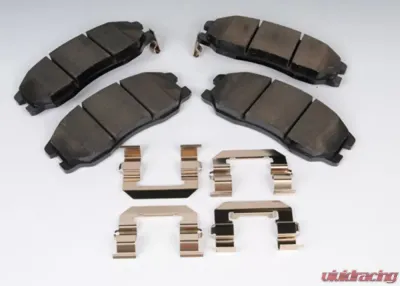 AC Delco Front Disc Brake Pad Set with Clips and Insulators - 171-0984