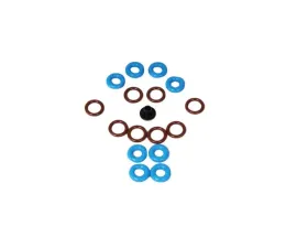AC Delco Multi-Port Fuel Injector O-Ring Kit with 16 O-Rings