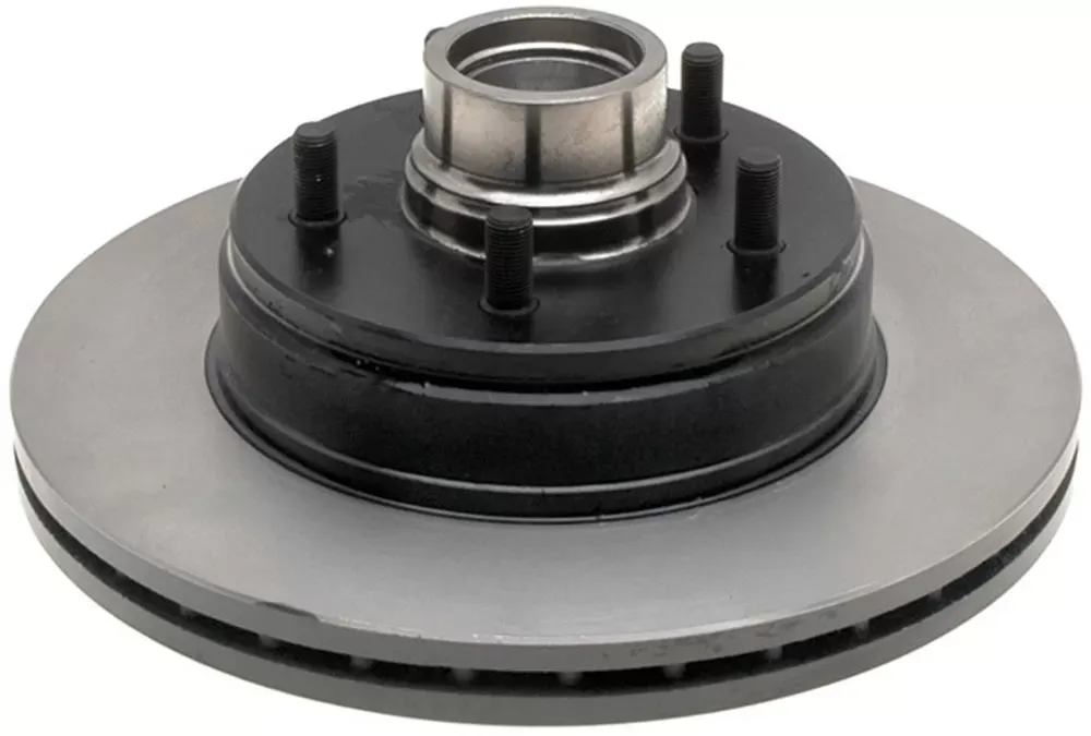 AC Delco Black Hat Front Disc Brake Rotor and Hub Assembly - 18A417