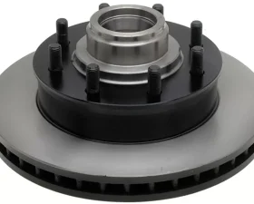 AC Delco Black Hat Front Disc Brake Rotor and Hub Assembly