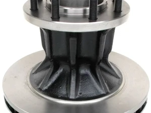 AC Delco Black Hat Front Disc Brake Rotor and Hub Assembly - 18A874 - Image 5