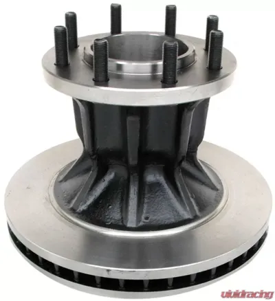 AC Delco Black Hat Front Disc Brake Rotor and Hub Assembly - 18A874