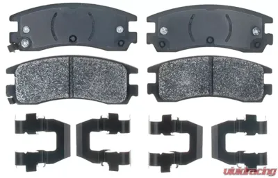 AC Delco Semi-Metallic Rear Disc Brake Pad Set - 17D714MH