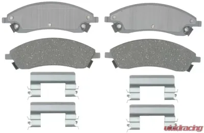 AC Delco Ceramic Front Disc Brake Pad Set - 14D1019ACH