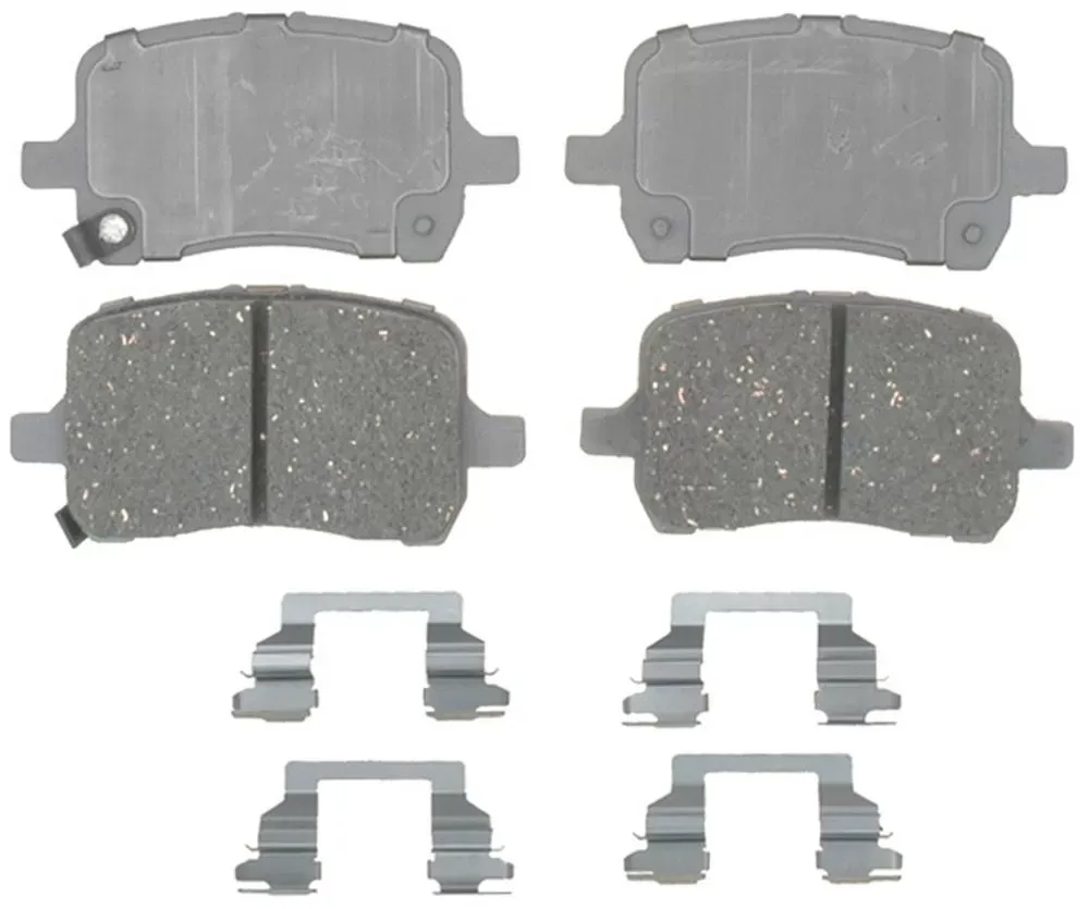 AC Delco Ceramic Front Disc Brake Pad Set - 14D1028CH