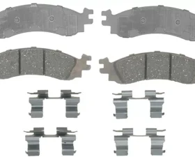 AC Delco Ceramic Front Disc Brake Pad Set with Hardware